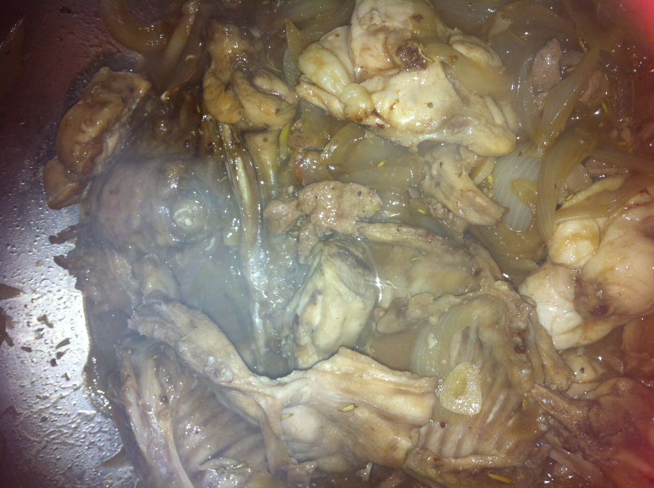 Conejo con Nutella y salsa de chile